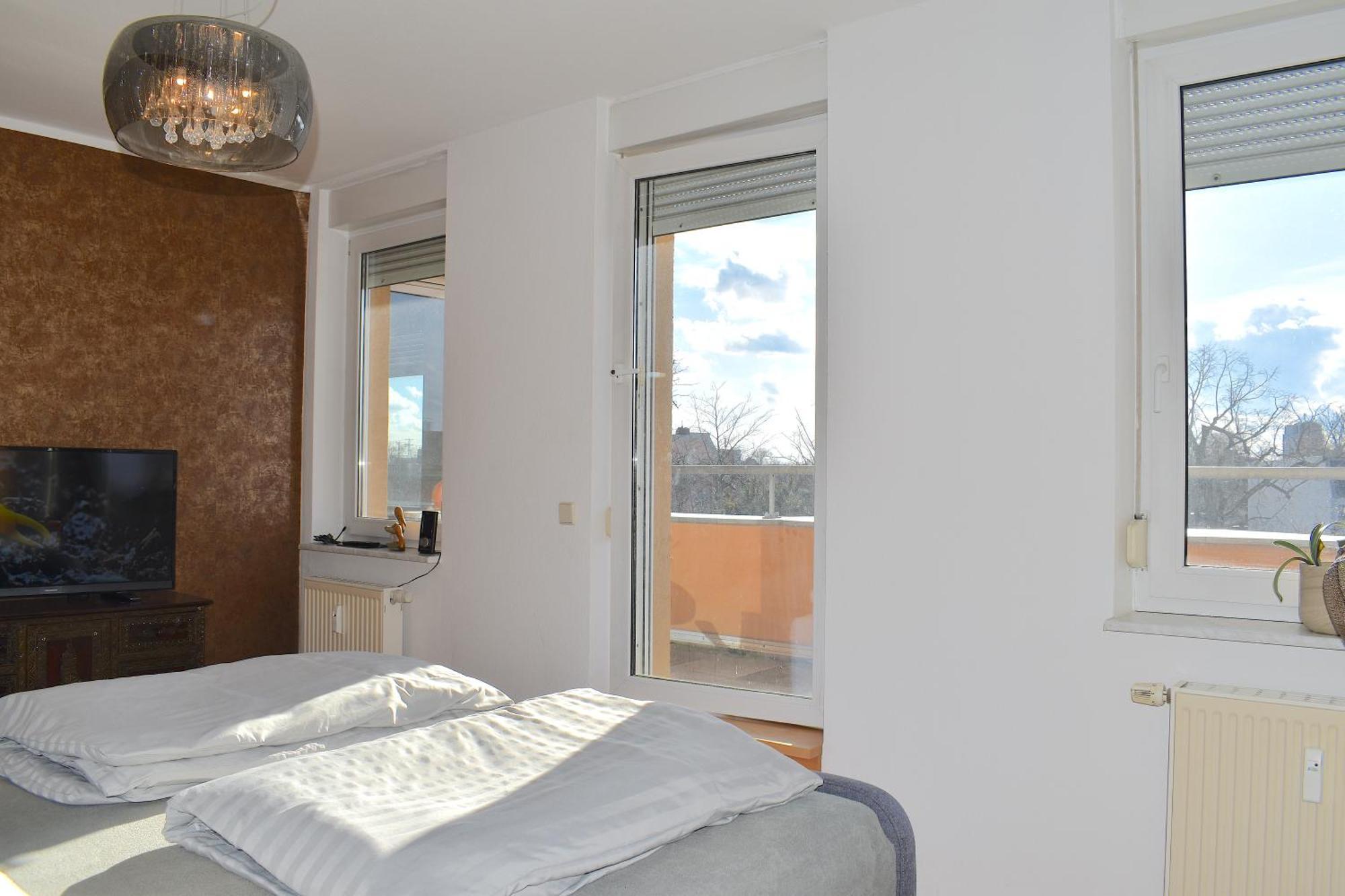 City-Dach-Apartment Mit Loggia - Balkon - Kamin Cottbus Exterior photo